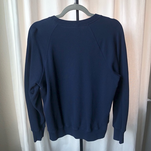 SOMETHING NAVY smiley face crewneck sweater - Picture 3 of 5